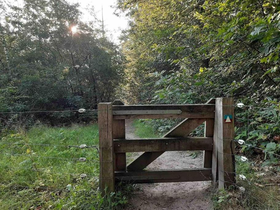 Vakantiehuis Eikzicht Gelegen Aan Het Bos Elsloo  Bagian luar foto